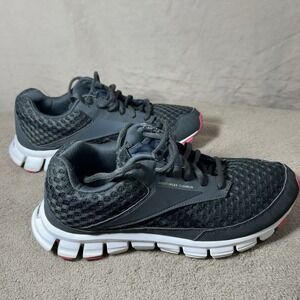 Reebok SmoothFlex Cushrun RealFlex Womens Size 8.5‎ Sneakers Black Pink J95756